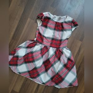 Carters holiday plaid dress size 6